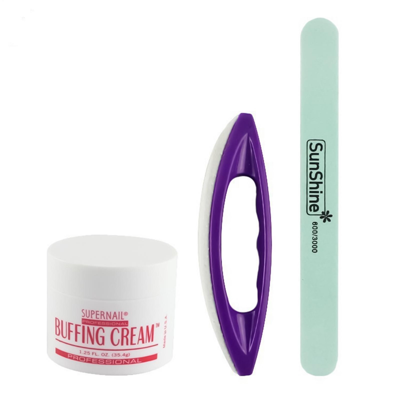 Nail Buffer Block Professional Buffing Cream Buffer For Natural Nails Shine Kit