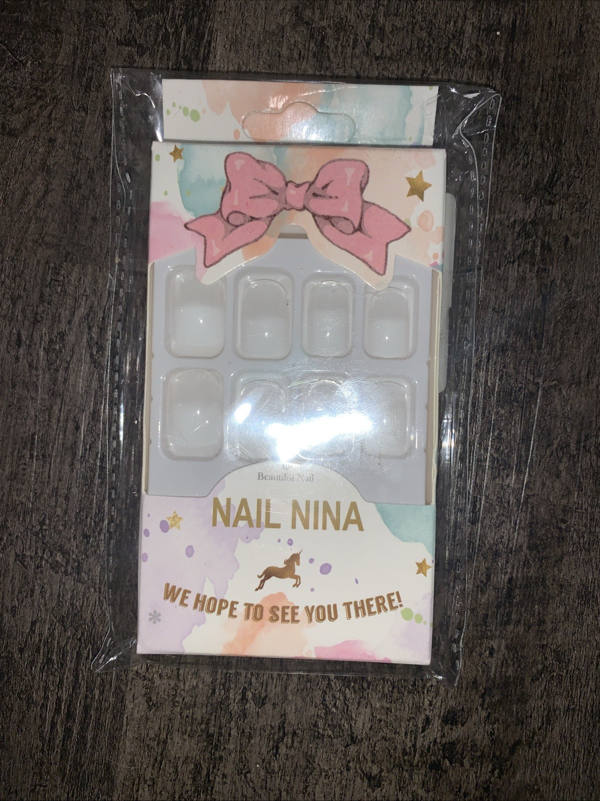 Women’s And Girls Fake Nails, Kiss Gel Fantasy&bomine, Adhesive Tap, Glue, File