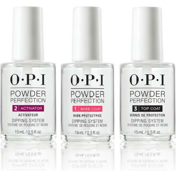 OPI POWER PERFECTION 3 Step Dipping System Base Activator Top You Pick Item 15mL