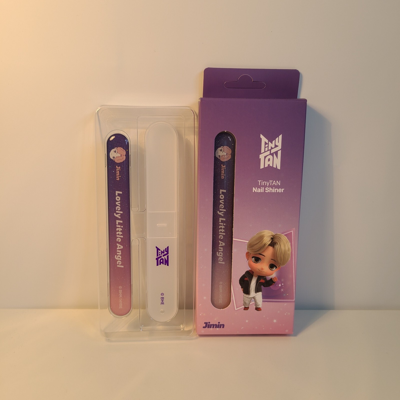 BTS COLLECTIBLES TINY TAN NAIL SHINERS (7pc set)