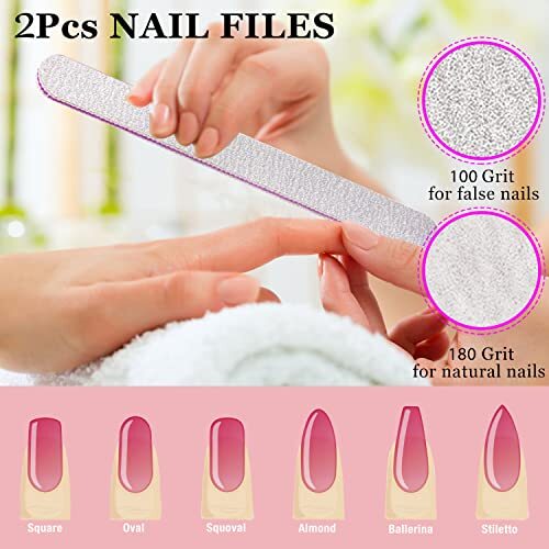 504pcs No C Curve Square Nail Tips, 3XL Extra Long Clear Long Square Nail Tips