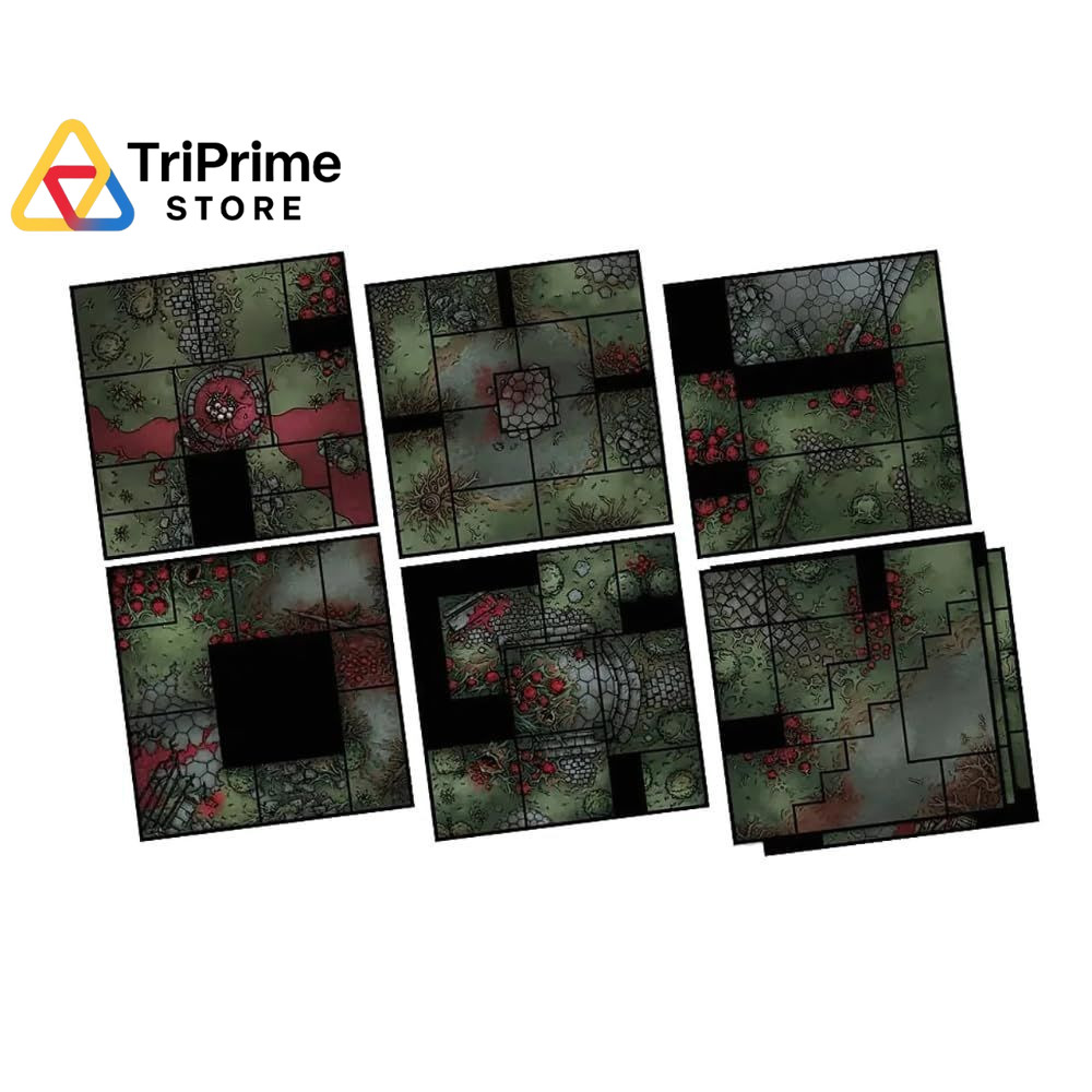 Mythic Games Darkest Dungeon: The Board Game – 12.75 inches, Red and Black