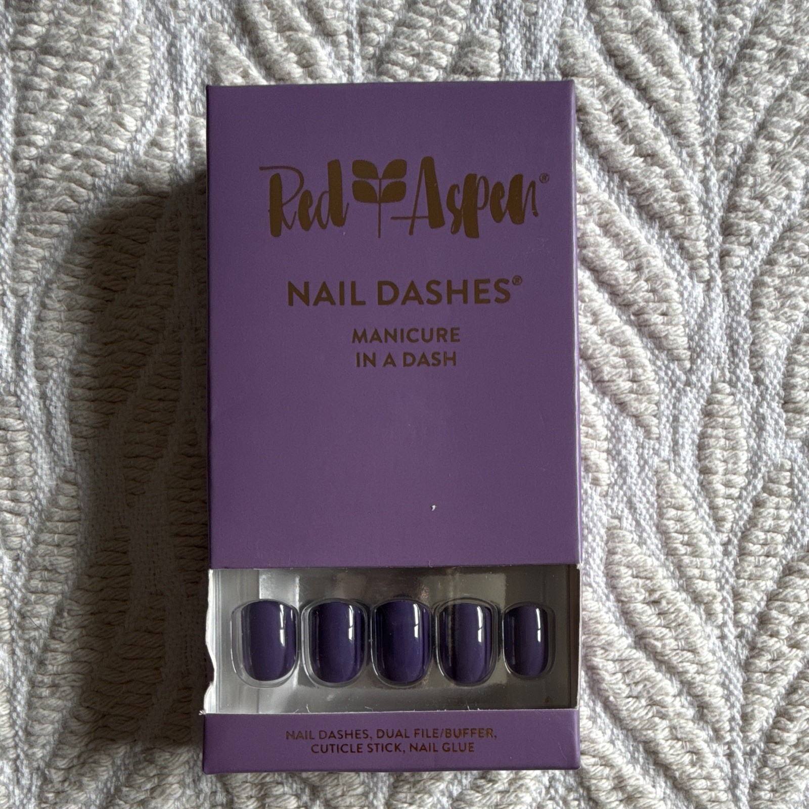3 Red Aspen Nail Dash Purple, Floral, Pink Manicure In A Dash