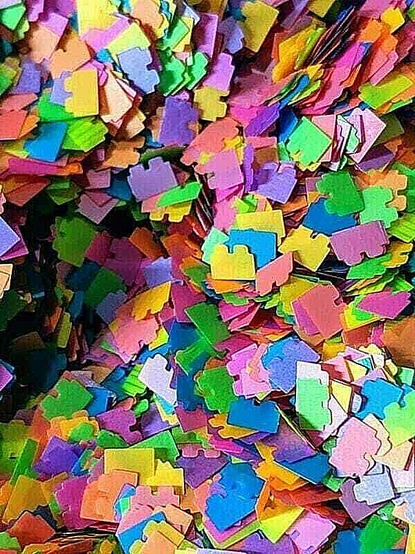 4MM Brick Shape Glitter~You Choose Color~Nail Art•Acrylic•Gel•Body Art•Festival