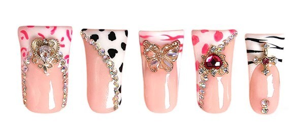 Lovful – Rolling Luxe Handmade Nails H144 (M) – Duck Classic