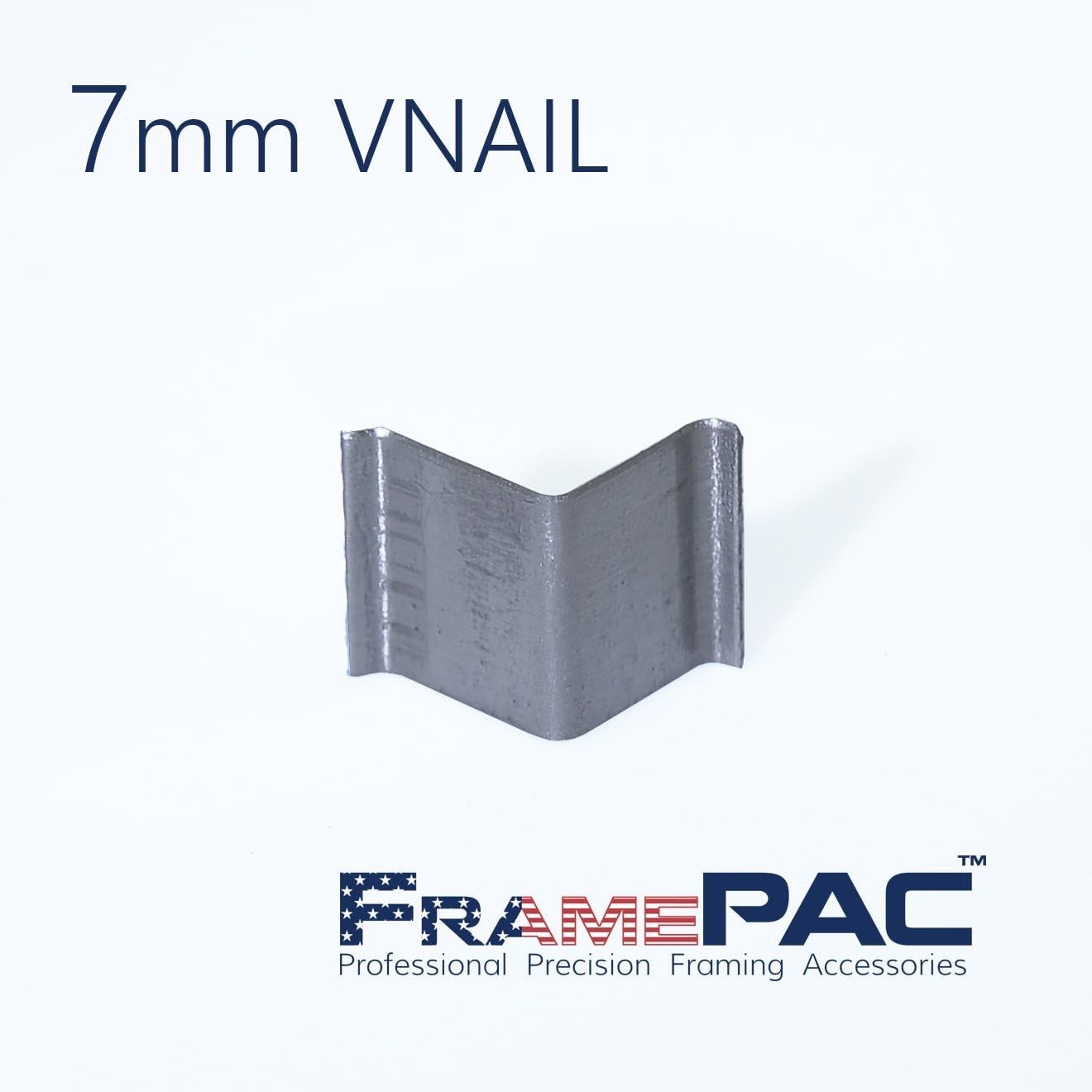 Seamless V Nails for Picture Frames – 7mm Hardwood, 4000 Pack Quality Fasteners