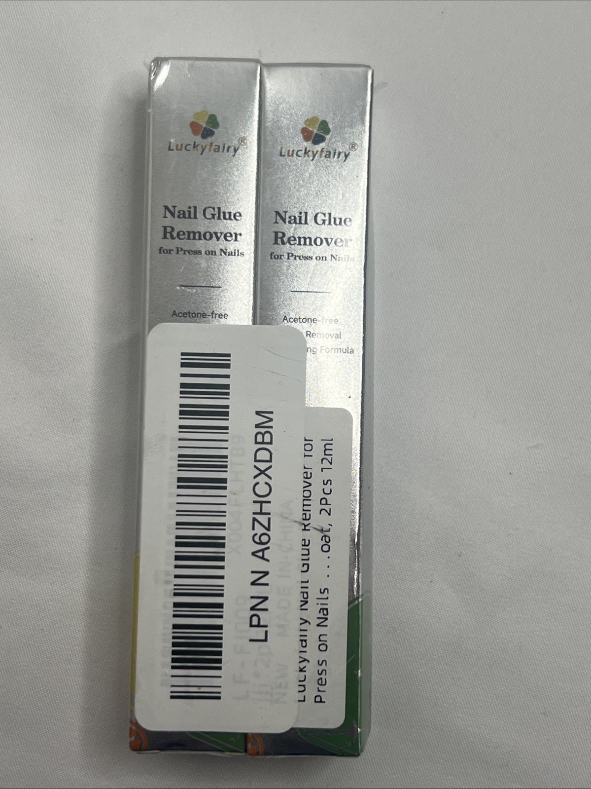 2x LuckyFairy Semi Solid Nail Glue Remover New
