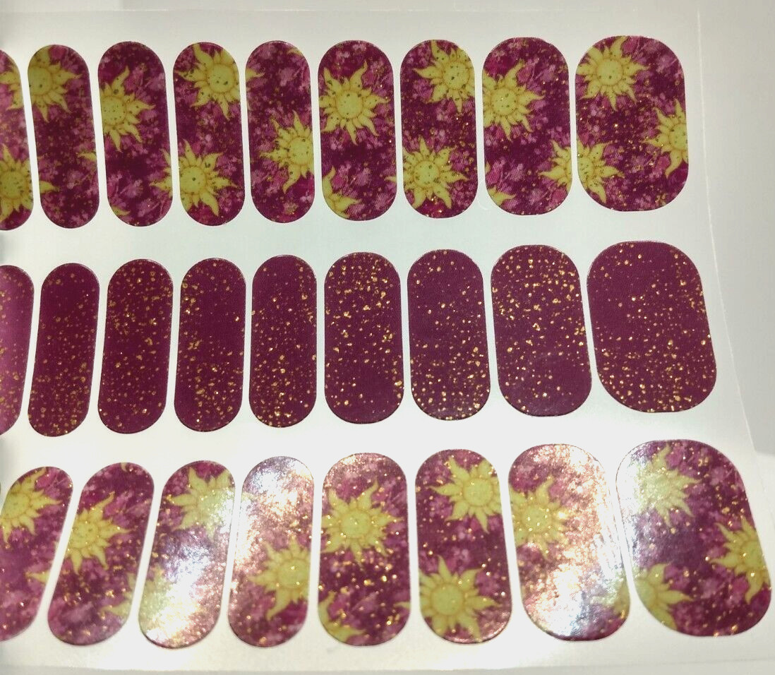 Jamberry Nail Wrap Rapunzel “Lost Princess Jr” Tangled Disney Full Sheet
