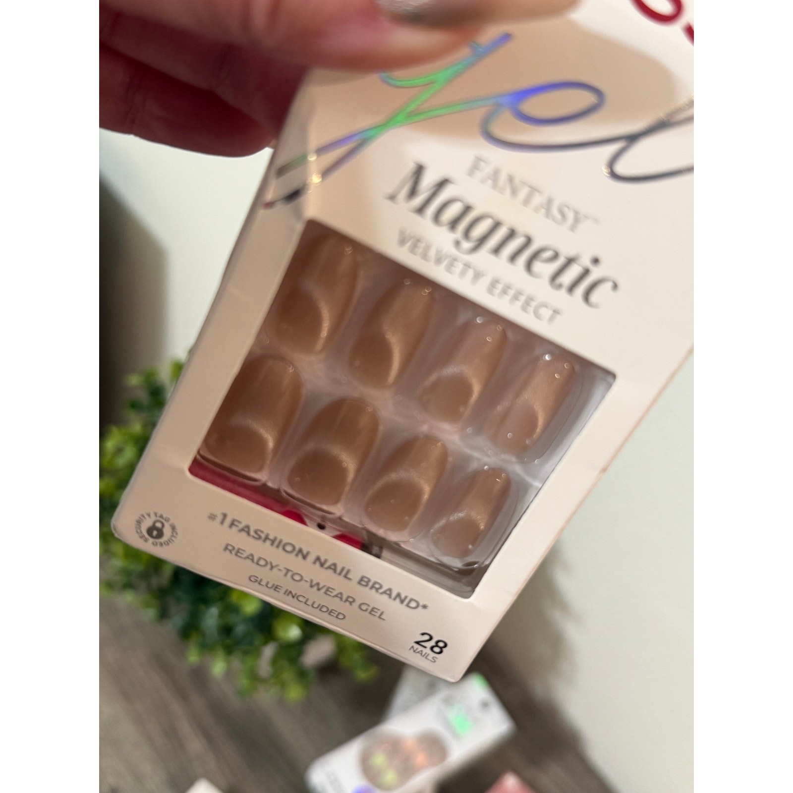 (10 Packs) Press On Nail Bundle – Light Colors, Cateye, Nude, Pink – NEW