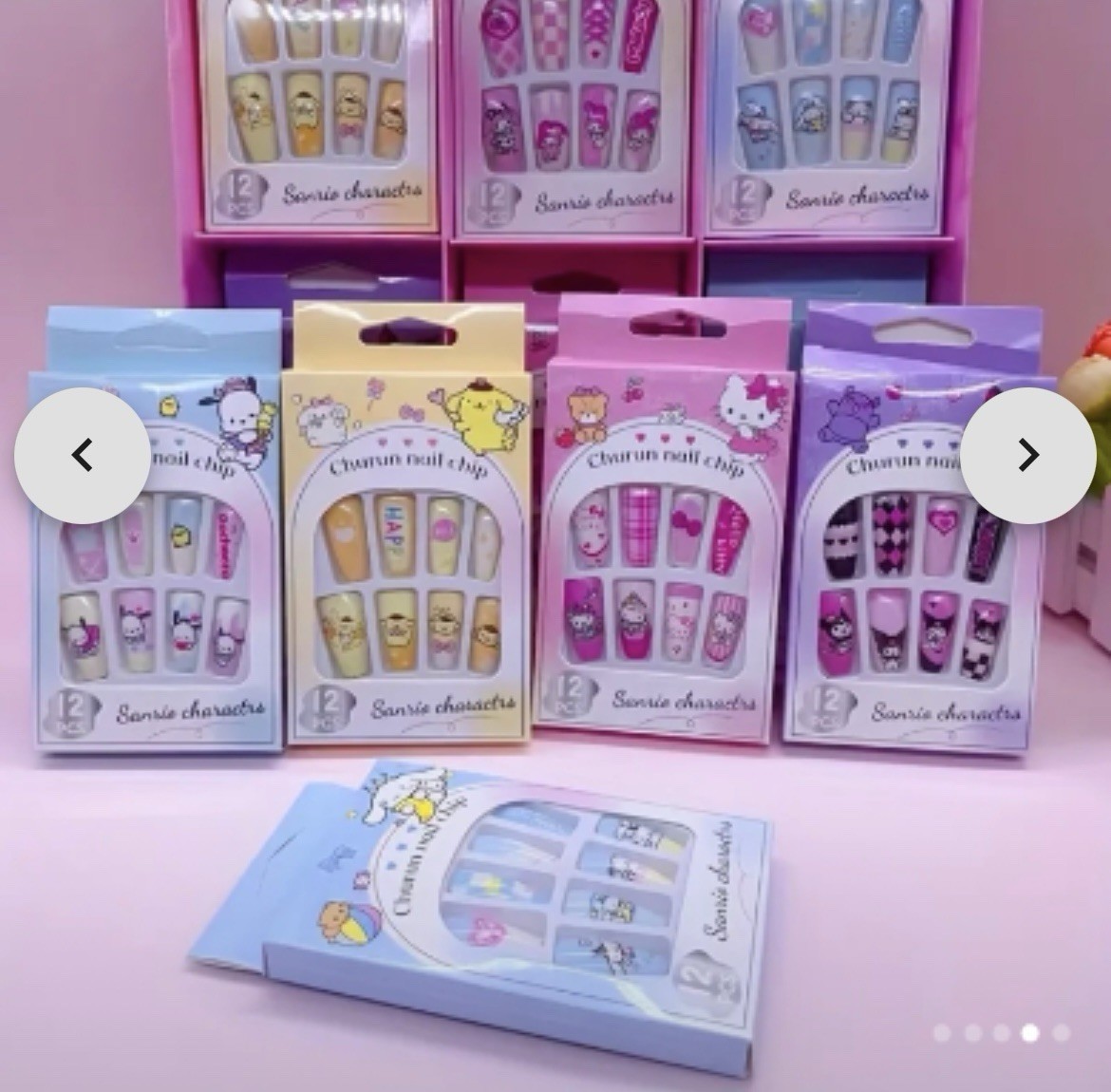 Authentic Sanrio My Melody Press On Nails, One size Fits Most