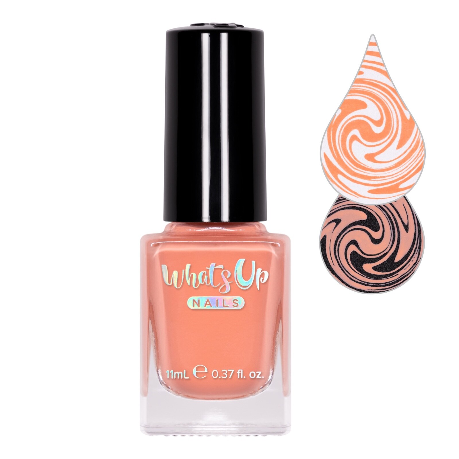 Whats Up Nails Apricot Horizon Stamping Polish (Peach), Nail Polish for Nail Art