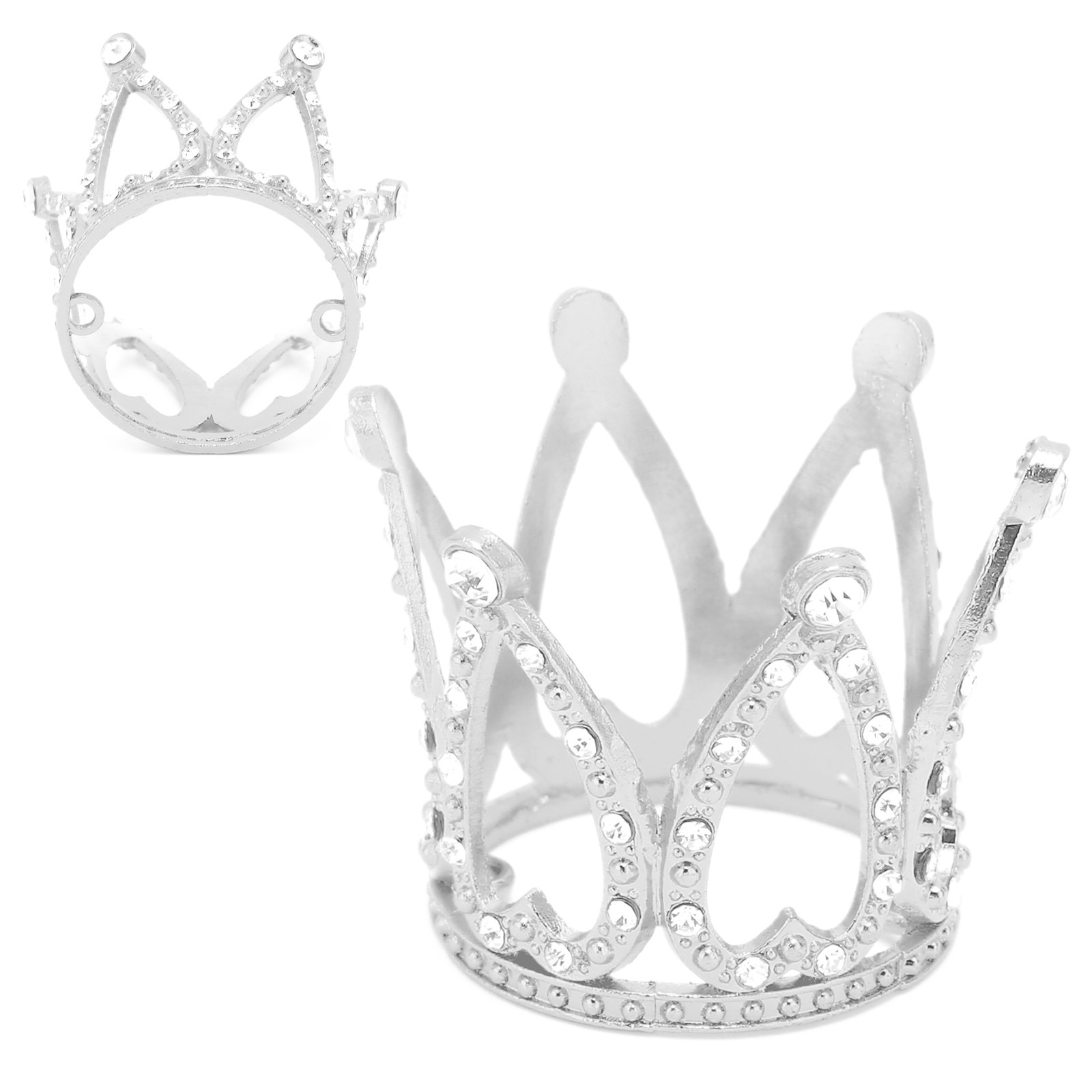 Crown Shape Nail Art Brush Holder For Manicure Tools Easy To Use