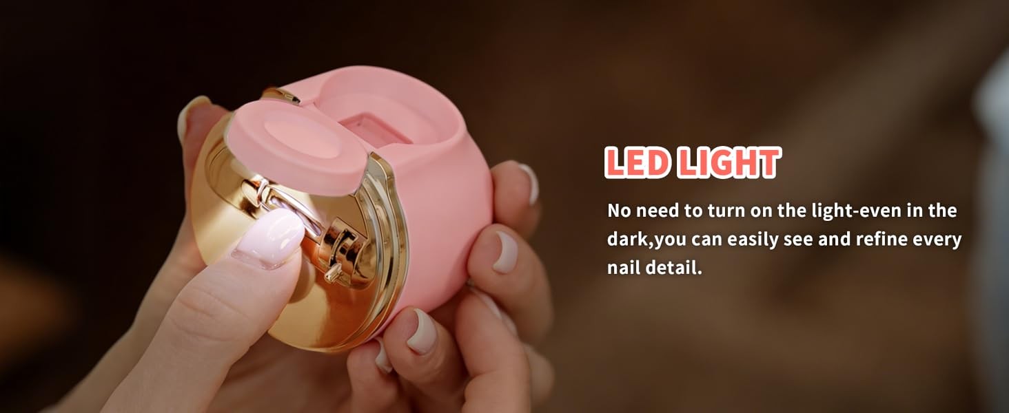 2026 Upgraded Electric Nail Clipper, Automatic Nail Trimmer with Digital