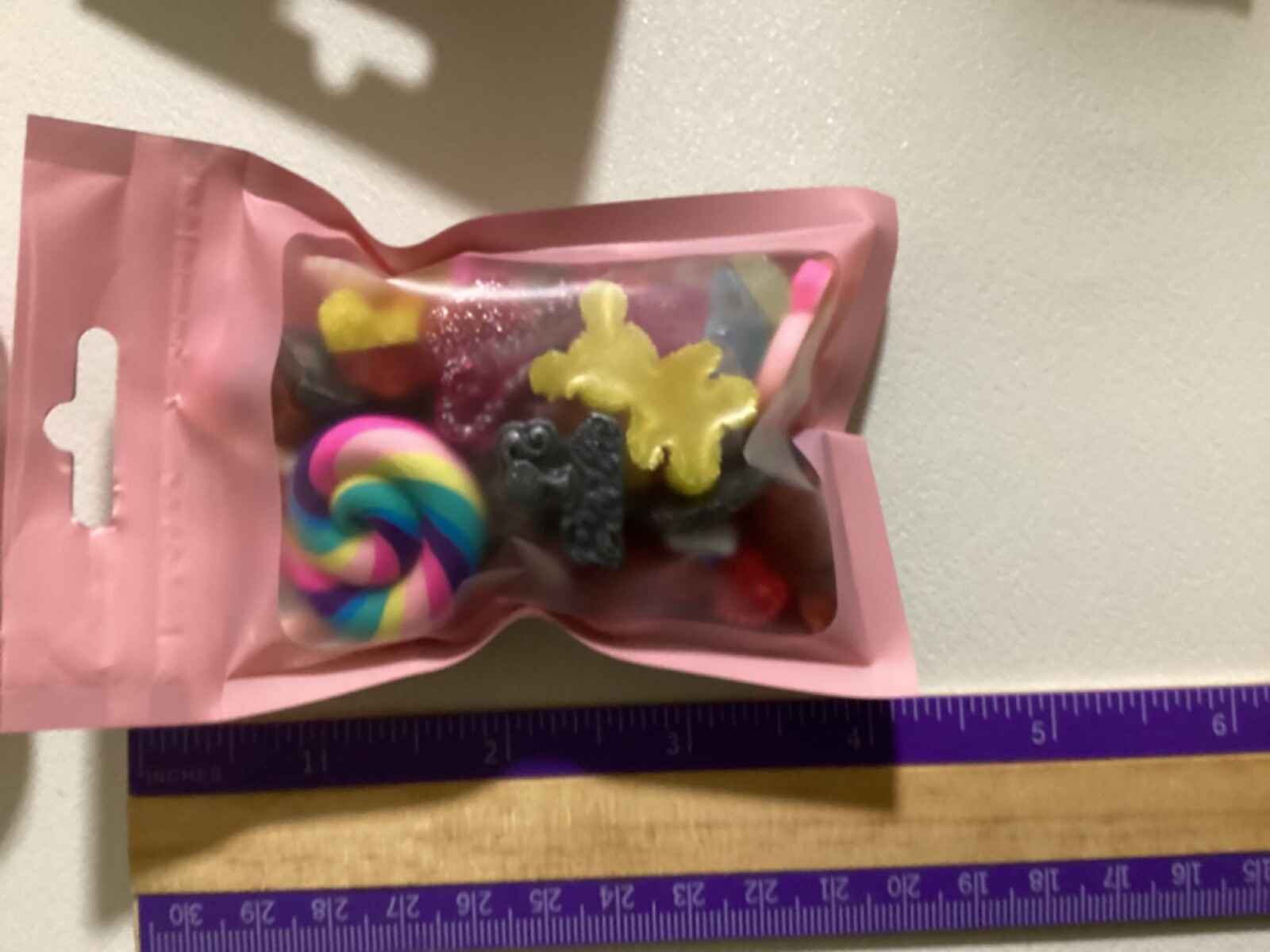 30pcs/bag 3D Nail Charms Candy Random Mixed Resin For Acrylic Nail Art lot