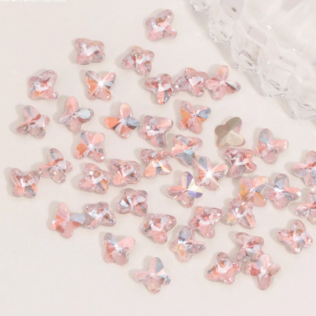 Butterfly Nail Gems