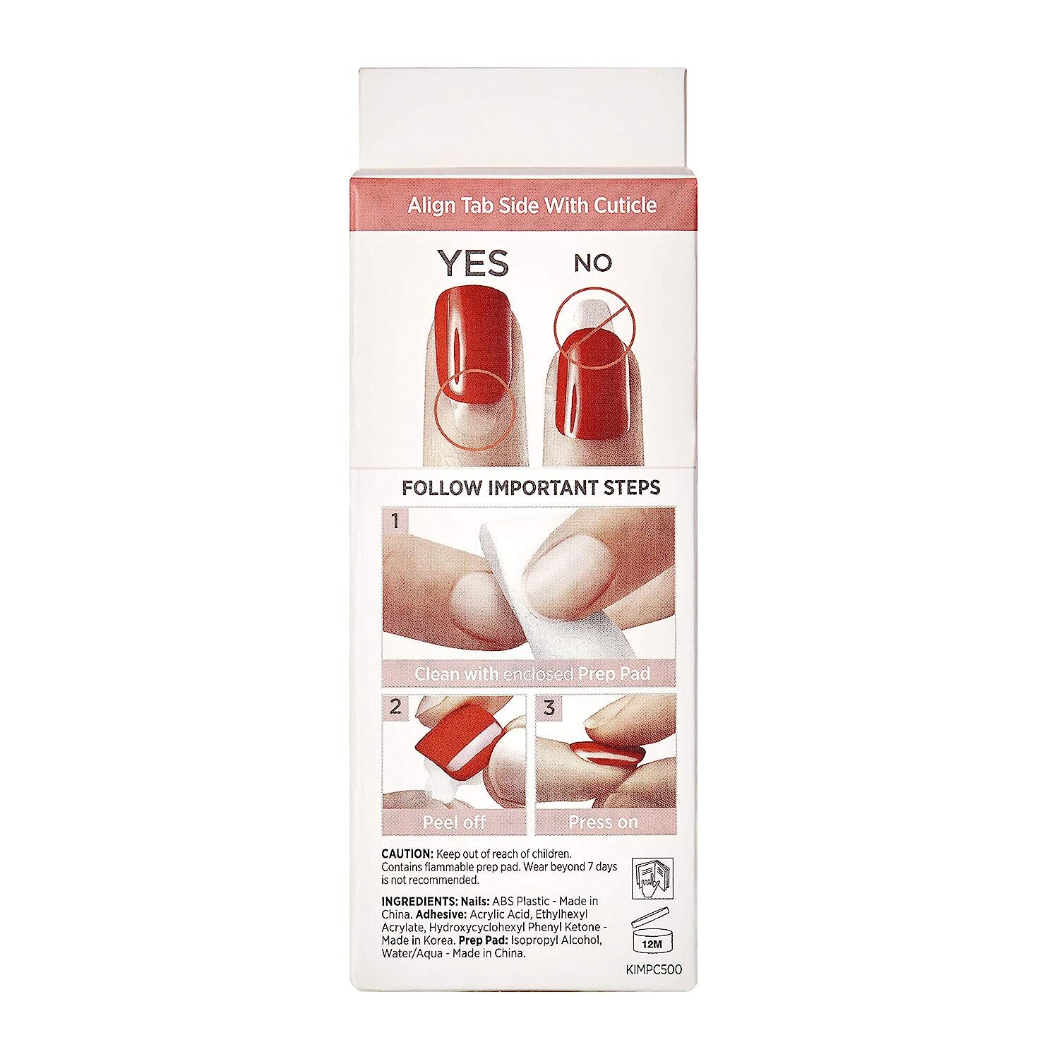 imPRESS Press on Manacure Acrylic Art,Influencer 4th of July Shining Stars Nails