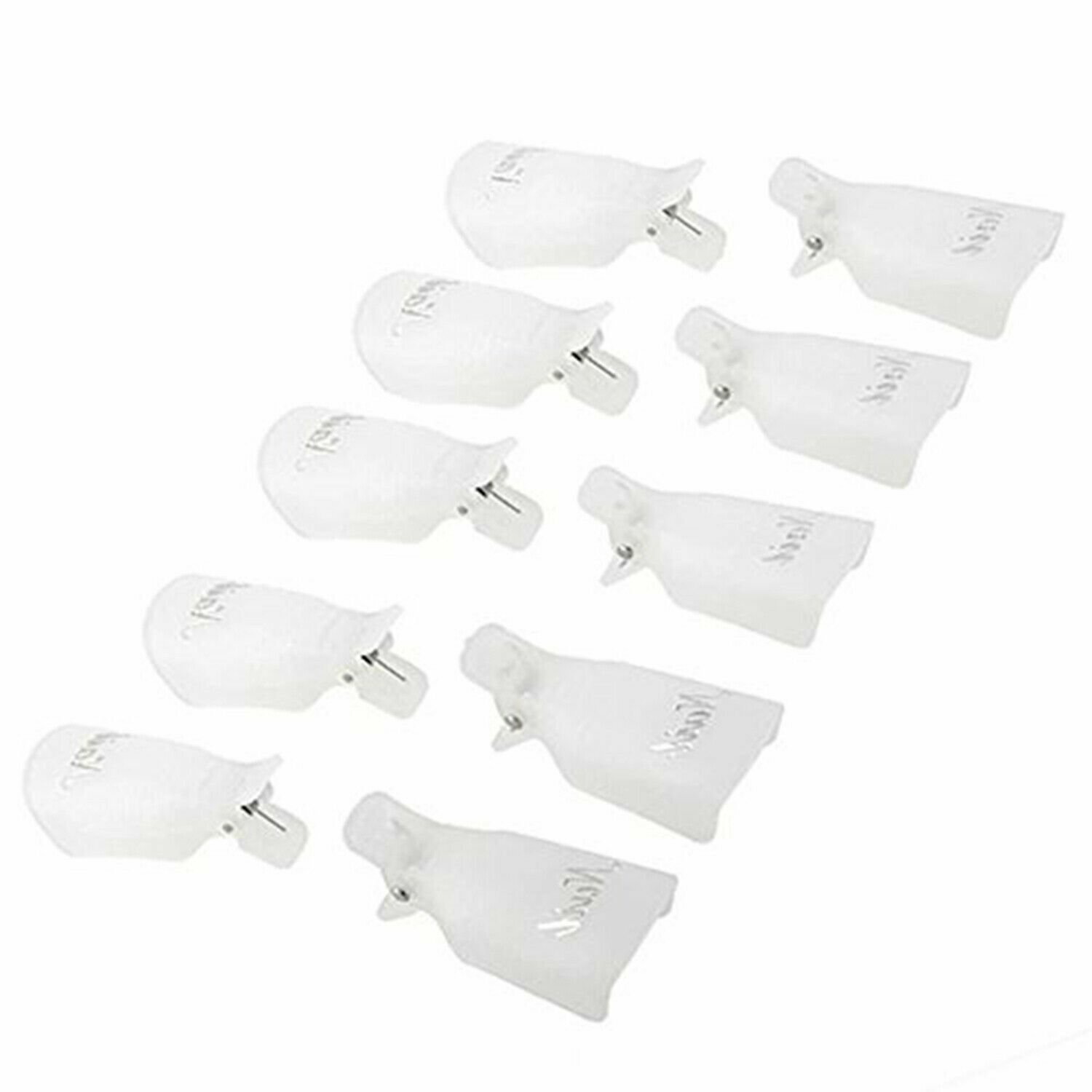 Plastic Acrylic Nail Polish Remover (10-Piece) Nail Polish Remover (10-Piece) 4.