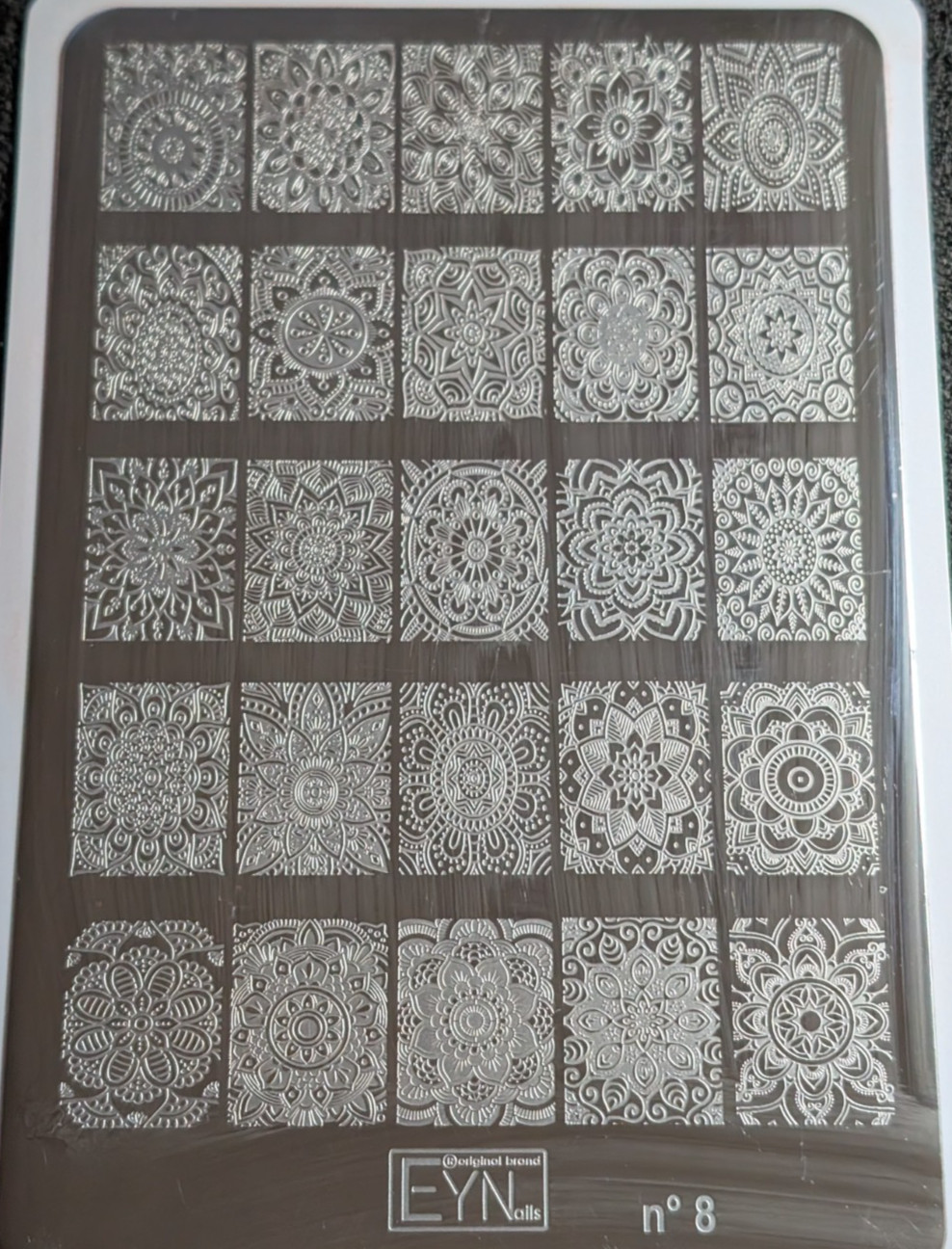Nail Stamping Plate 2pc lot Marianna Nails No. 8 Mandala BM-S172 Floral