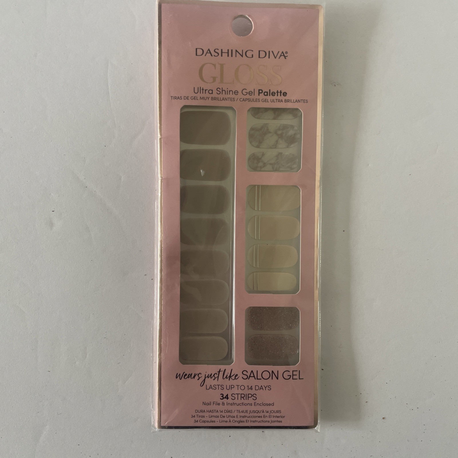 Dashing Diva Gloss Ultra Shine Gel Palette Nail Strips