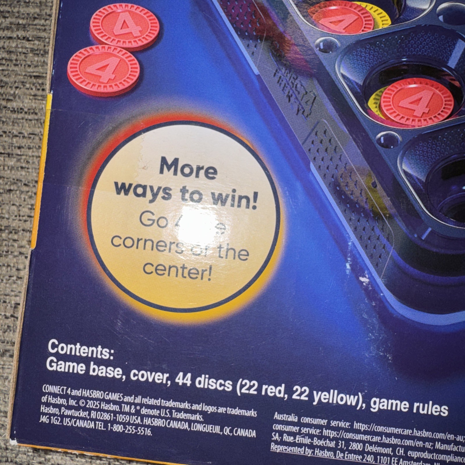 Connect 4 Frenzy Game | Bounce Discs 4 The Win | Family Party Not Applicable