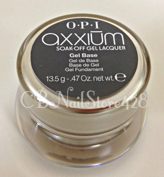 OPI Axxium Soak-Off Gel Lacquers .47oz/13.5g Brand New