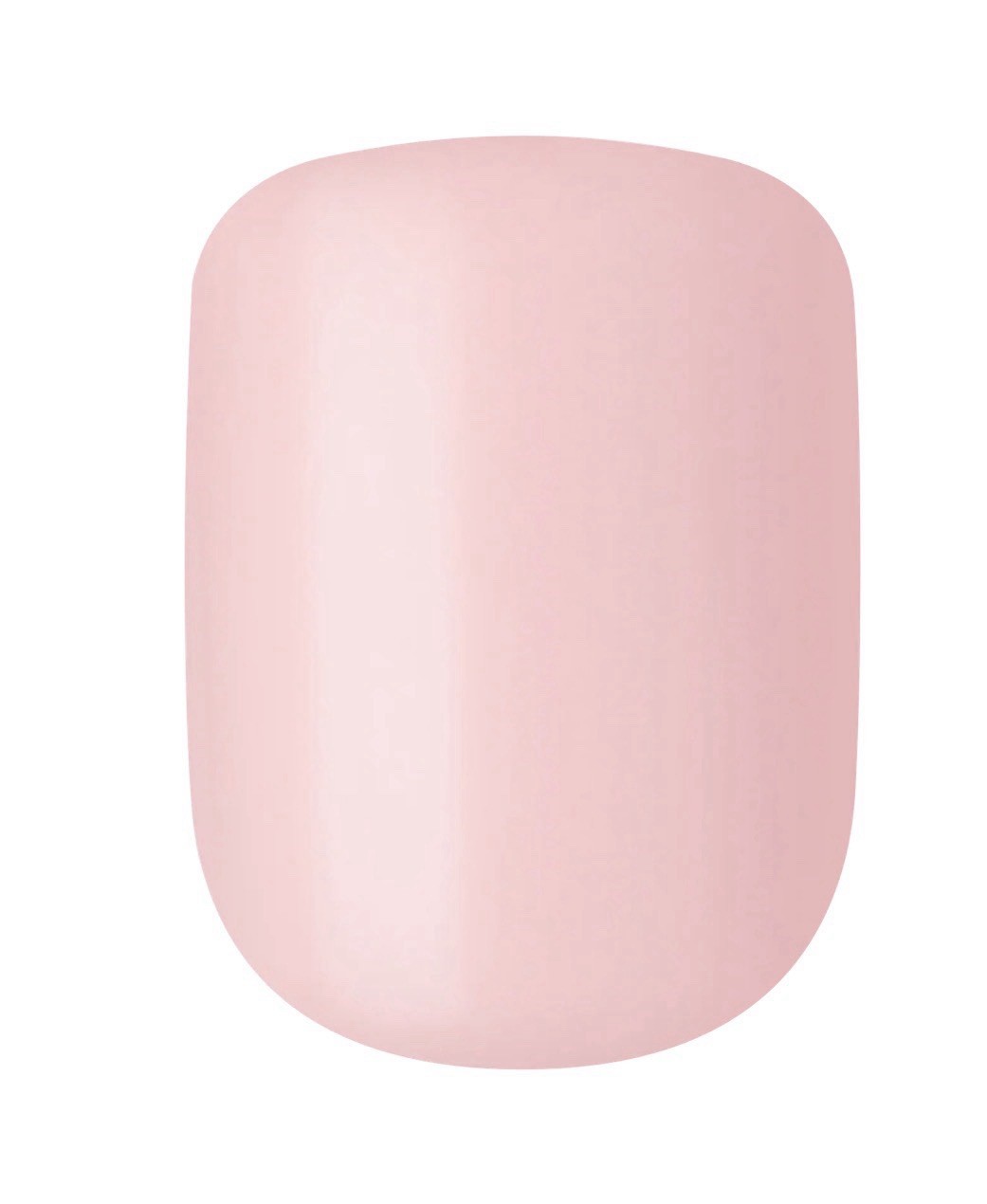 Kiss ImPRESS Pure Fit PRESS ON NAILS-Short-Pick Me Pink-Square Shape-Light Pink