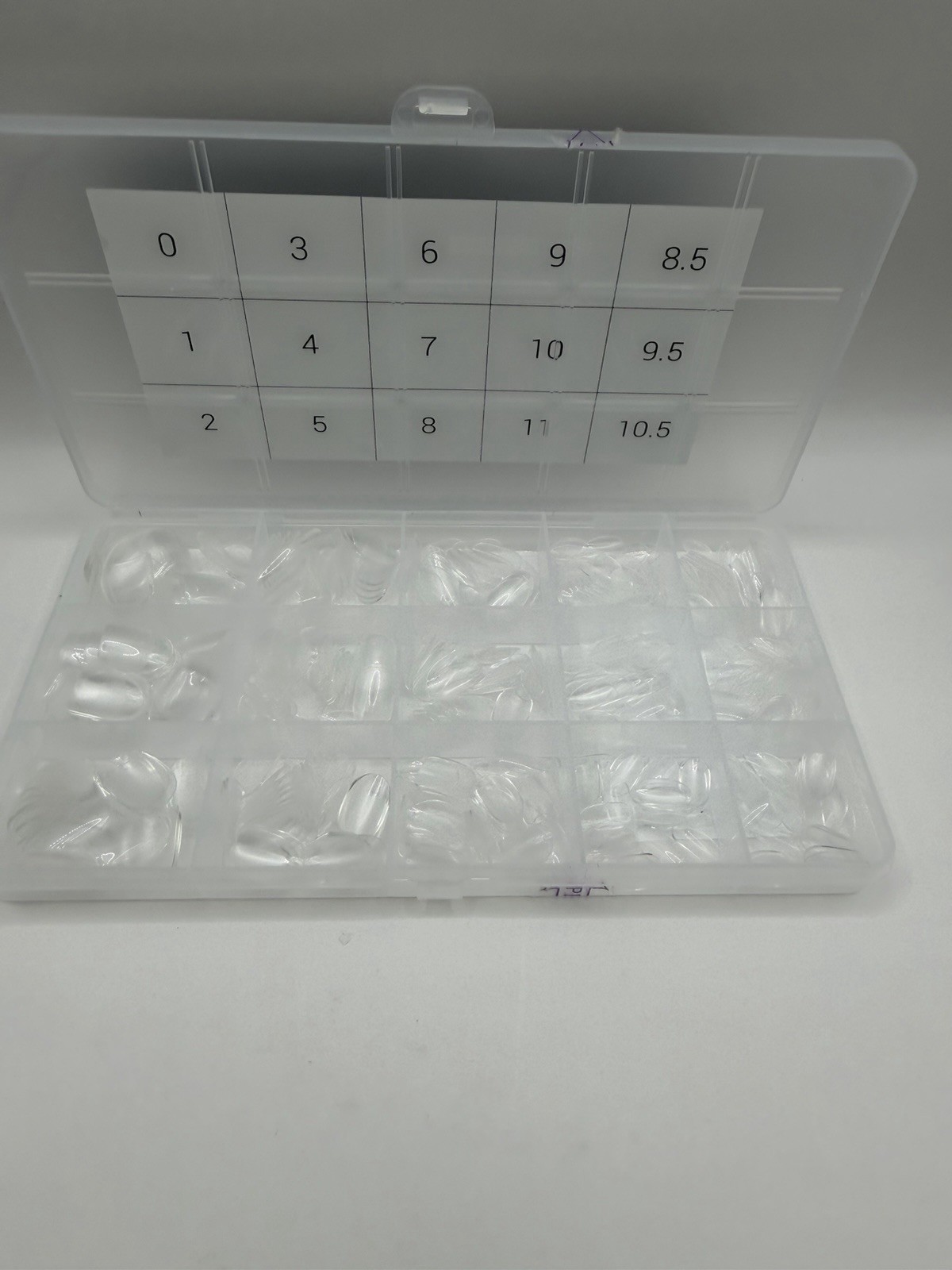 Modelones SoftNail Gel Tips SoakOff/FullCover Extra Short Round 510pcs 15Sizes J