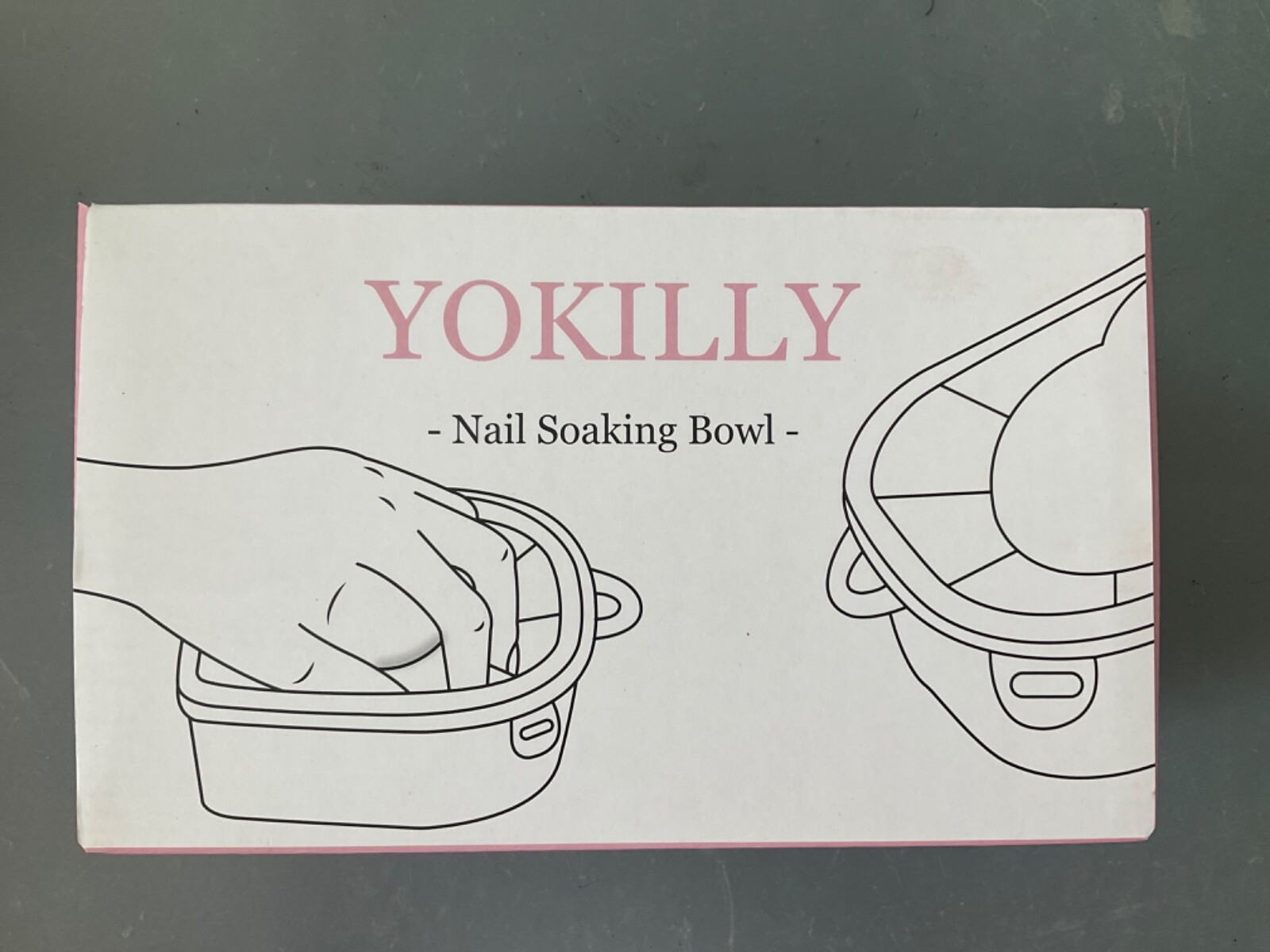 Yokilly Nail Soaking Bowls – 2 Bowls with Nail Art Tools