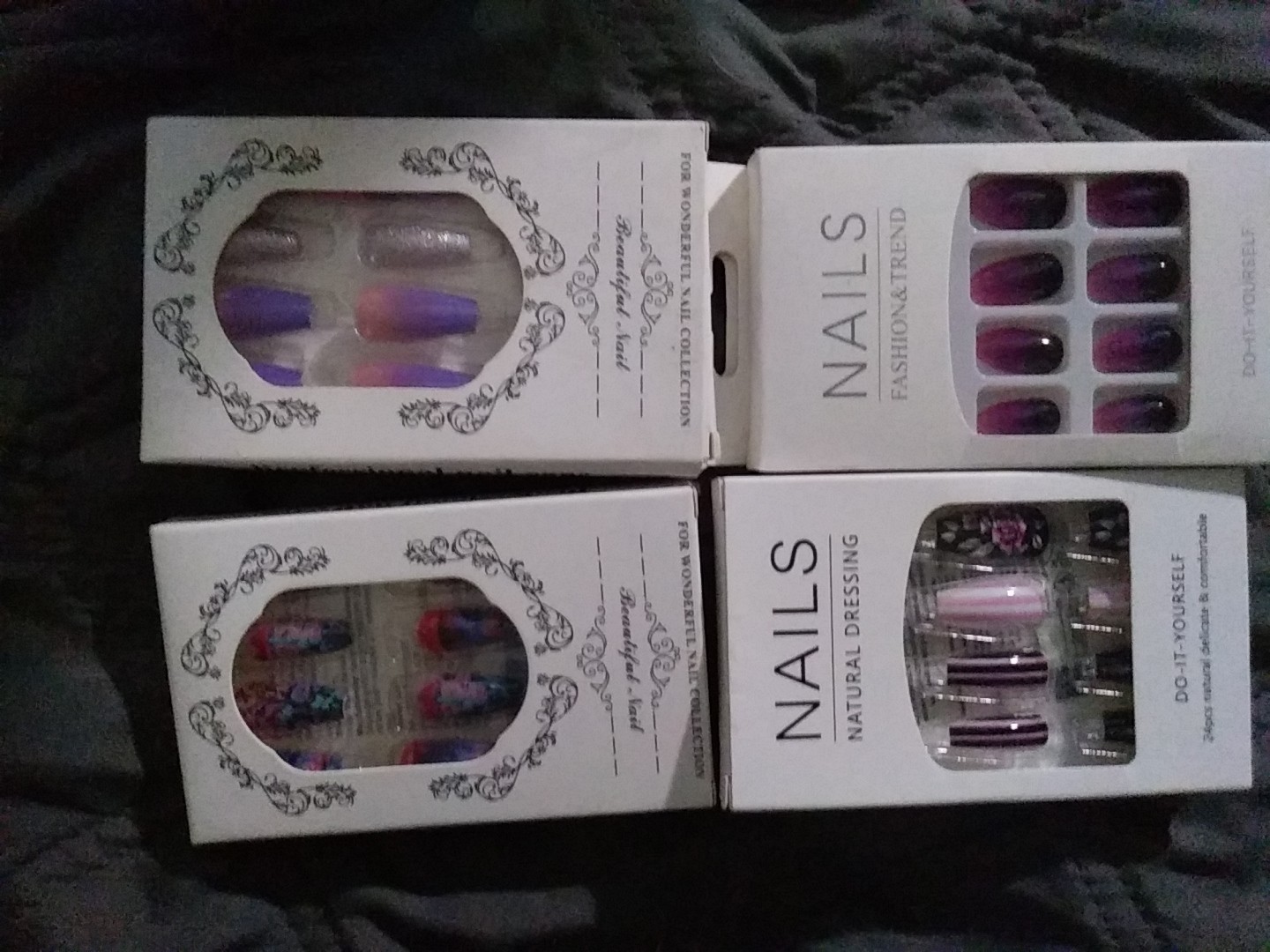 4 Nails set