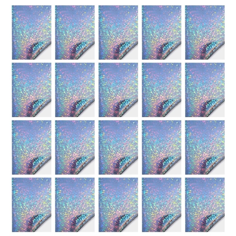 20 Sheets Printable Vinyls Sticker Paper Waterproof Sticker Paper