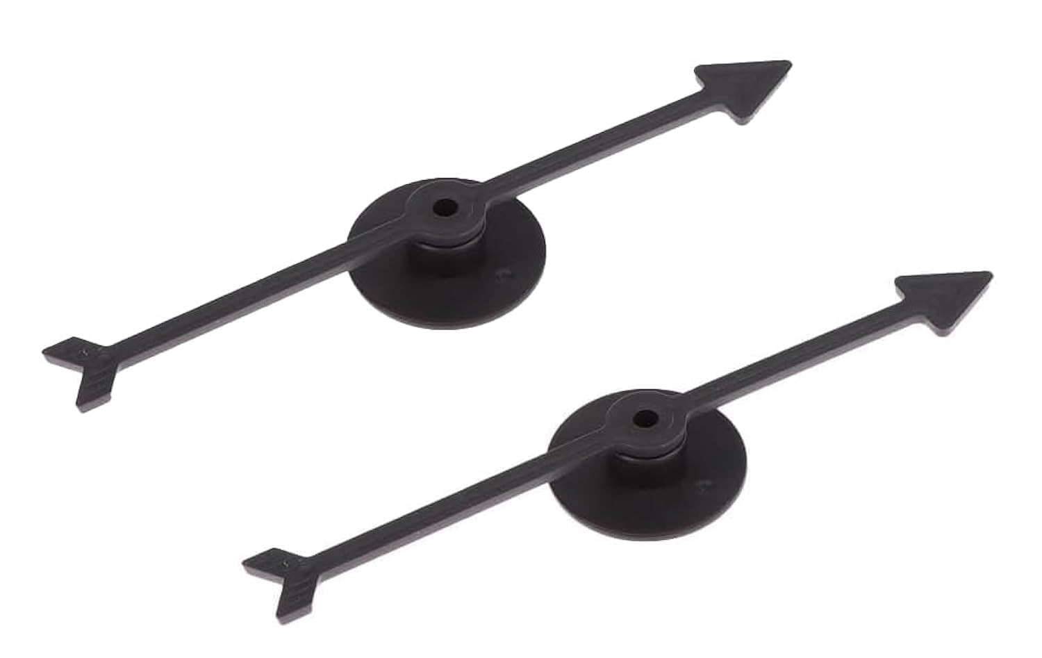 2Pcs Spinner Game Engaging Board Arrow Set.Home and School Party mini, Black