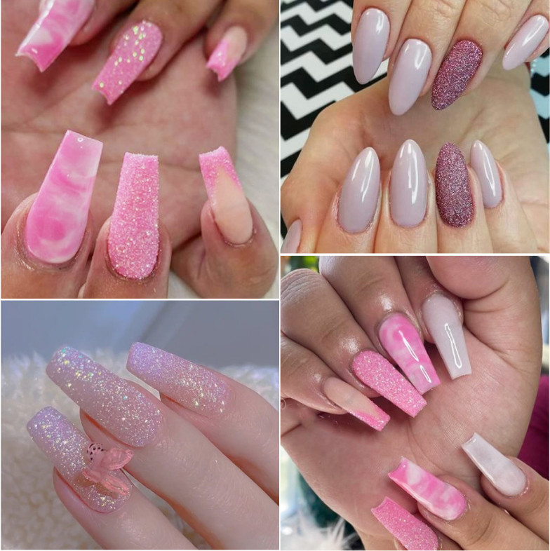 6 Grids/box Fluorescence Nail Art Powder Dust Glitter Nails Manicure Decoration