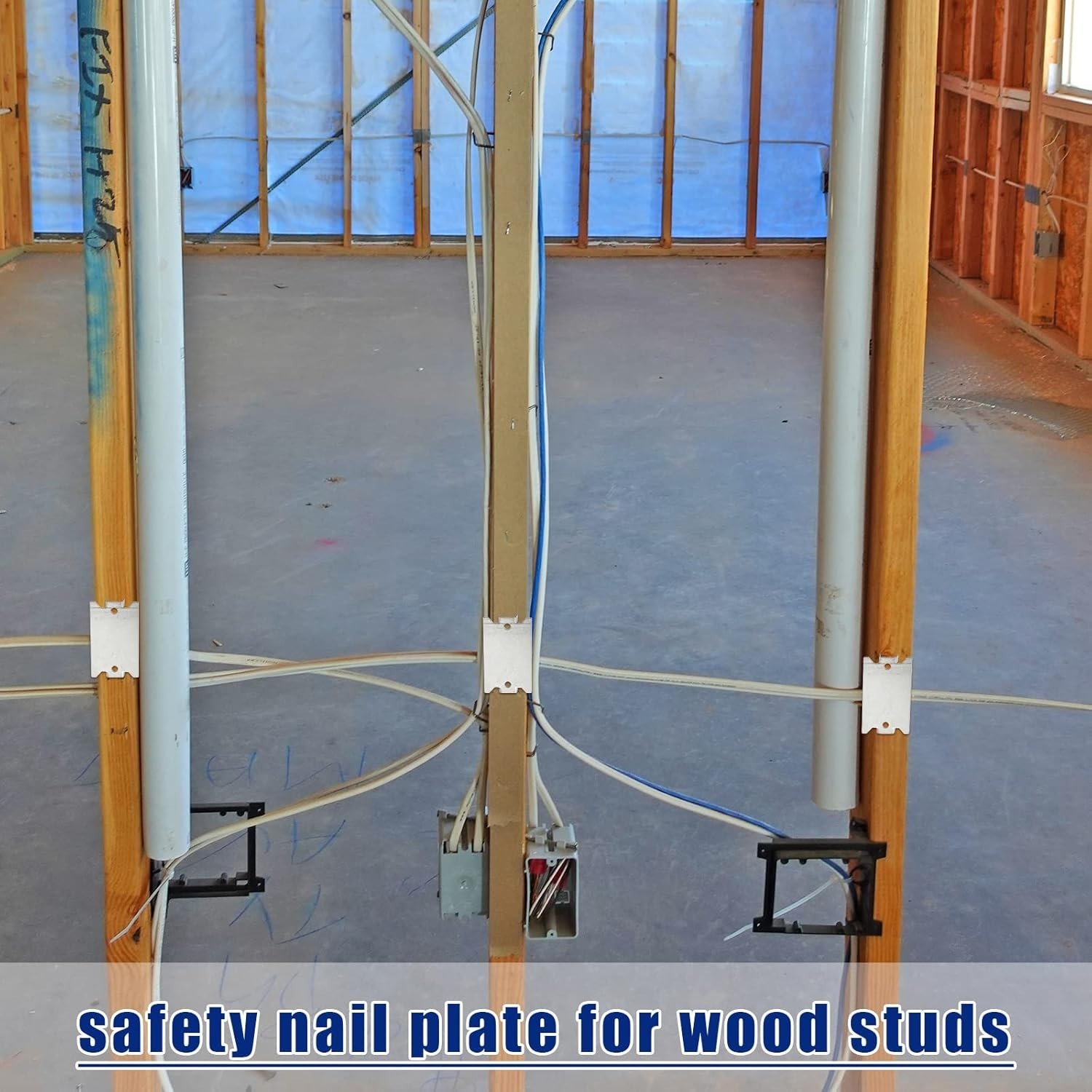 Easy Install Steel Safety Plates – Pack of 100