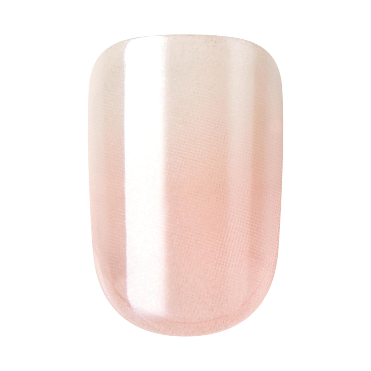 Kiss Colorfx by Press on Nails, ‘Connection’, Solid White, Short Squoval, IMPRO