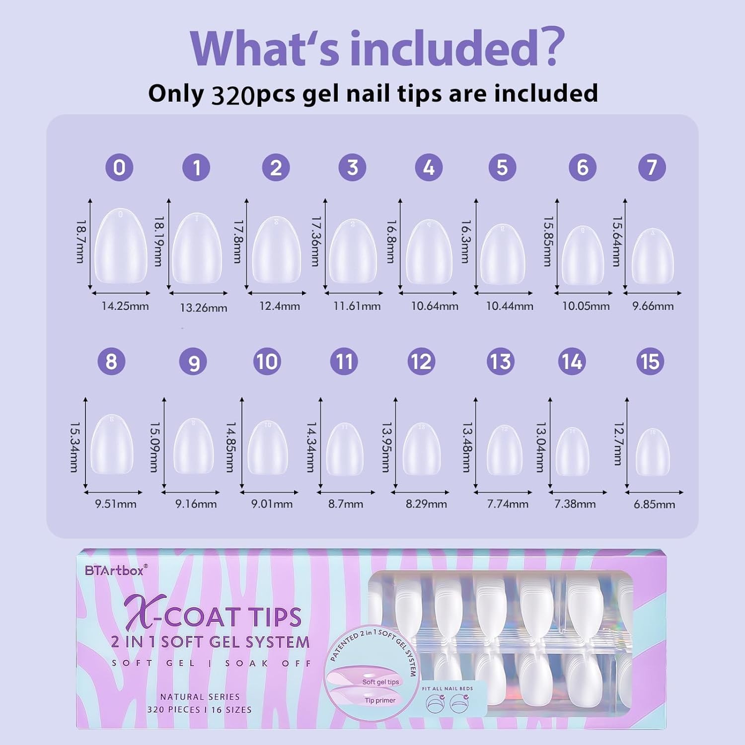 Salon-quality Matte Soft Gel Nail Tips – Easy Soak Off & Pre-shaped Convenience