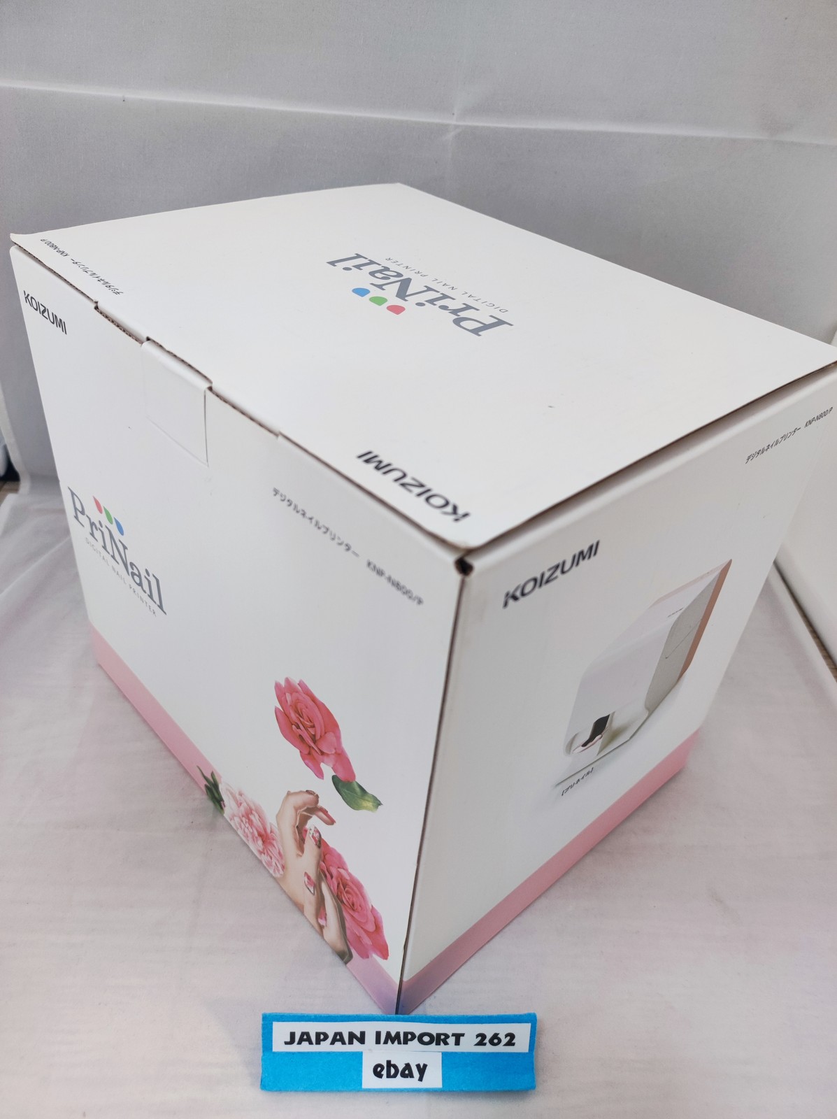 Koizumi Digital Nail Printer Prinail Pink KNP-N800/P Nail Art Machine Wi-Fi