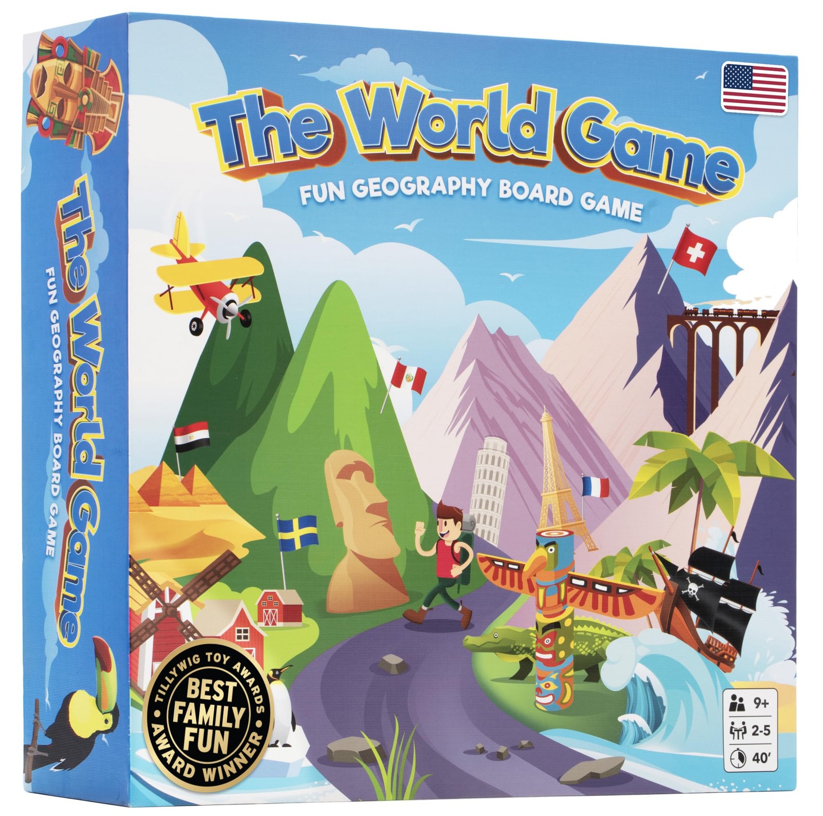 The World Game – 11.6 inches x x 2.75 inches, English Imperial