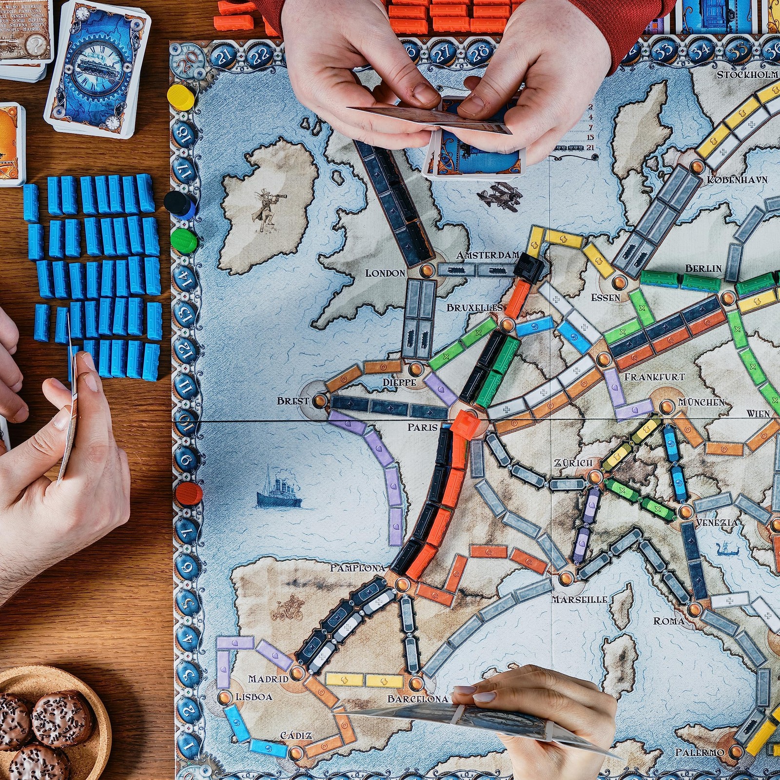 Asmodee Ticket to Ride Europe First Journey Board Game Junior Edition, Multi