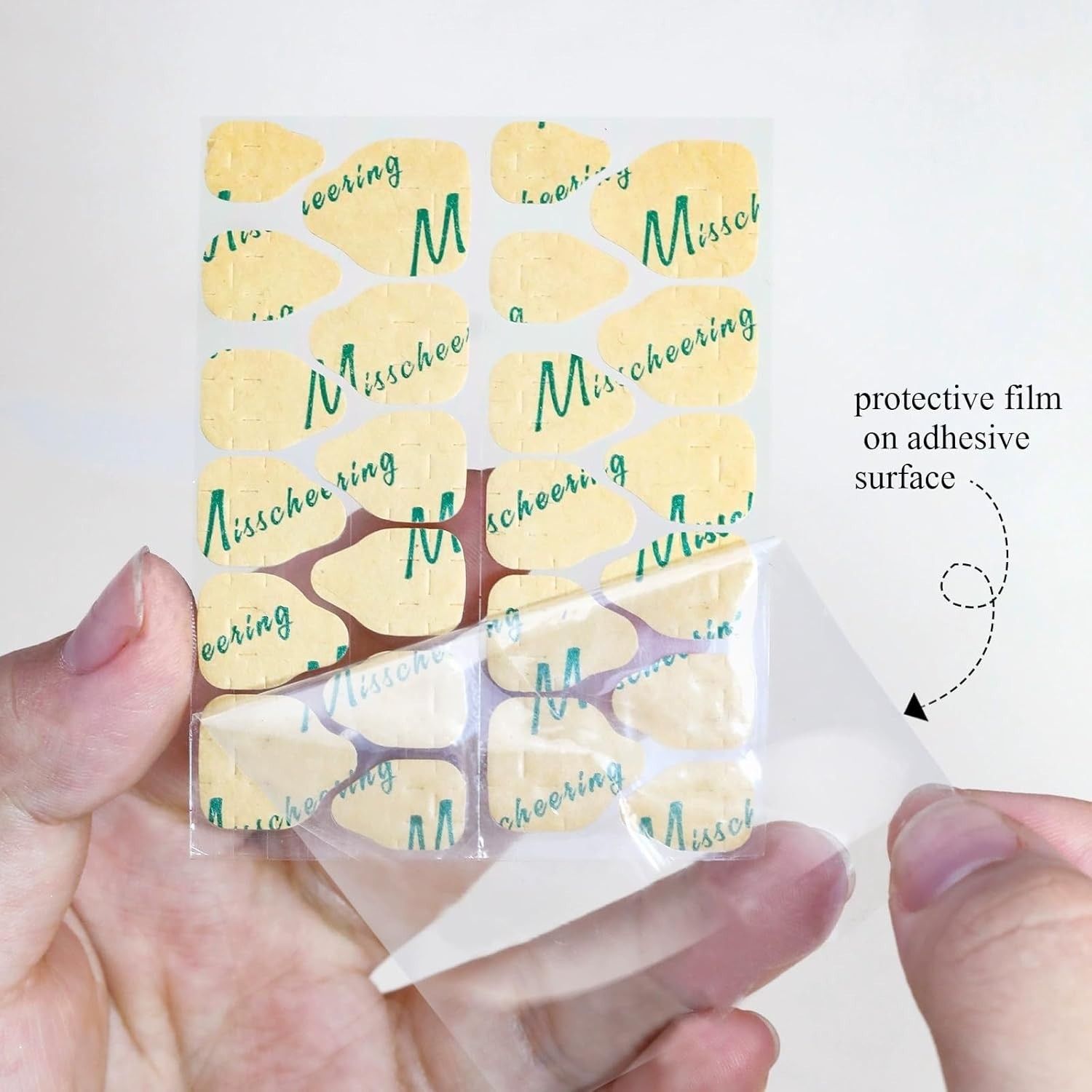 288Pcs Nail Adhesive Tabs for Fake Nails Nail Glue for Press Ons with 0.3Mm Ultr