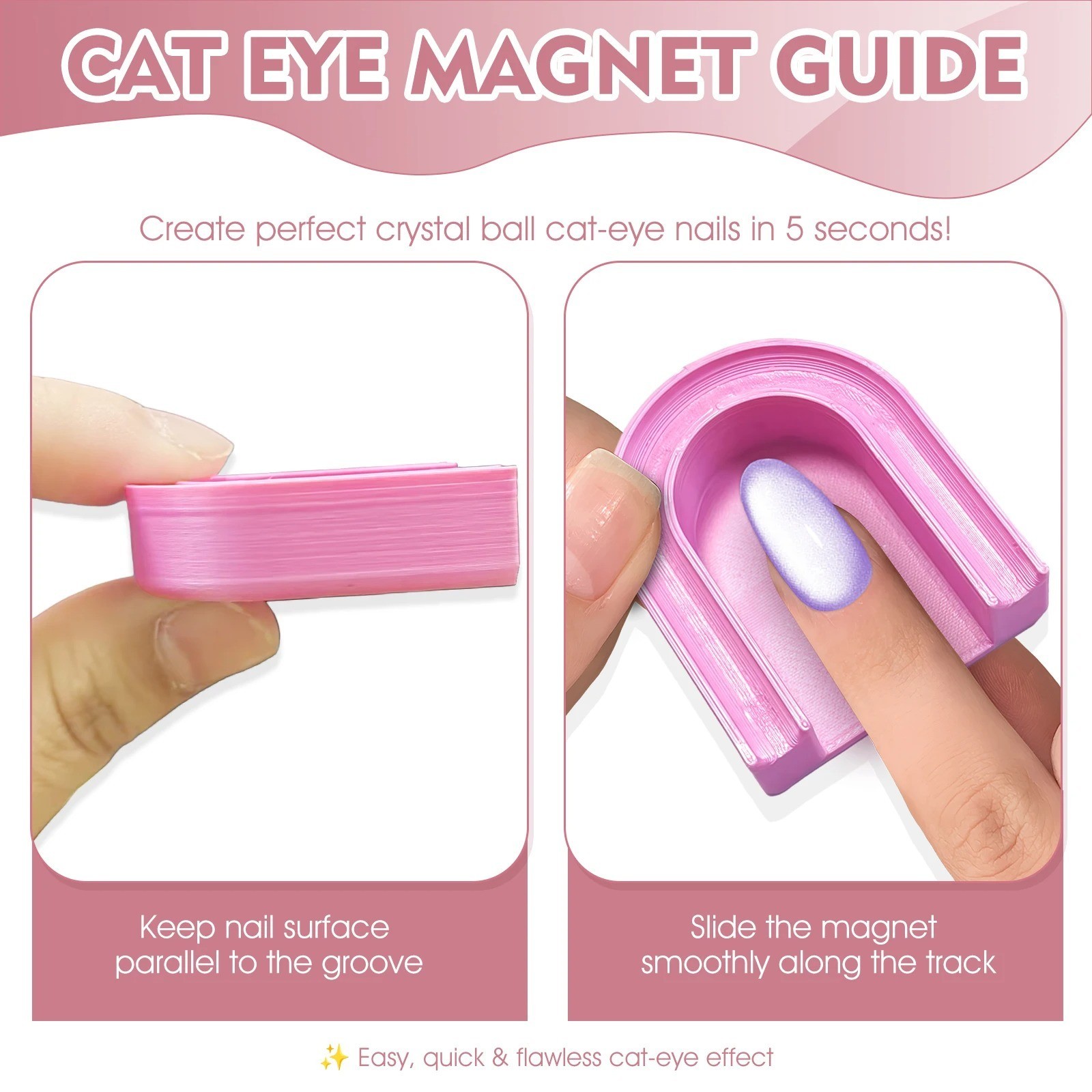 Cat Eye Nail Magnet Stick Ball Magnetic Tool UV Gel UK