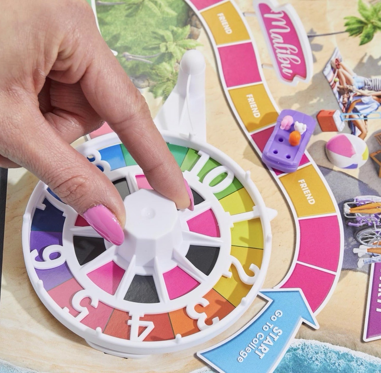 Hasbro Games – Game of Life: Barbie Edition