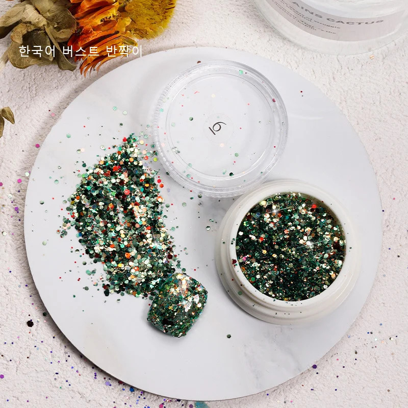 Korean Nail Glitters
