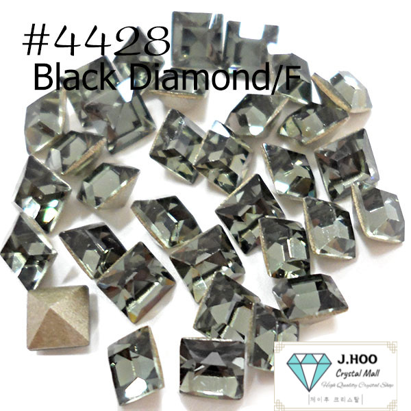 Swarovski 4428 XILION Square Fancy Stone 4mm (10pcs)