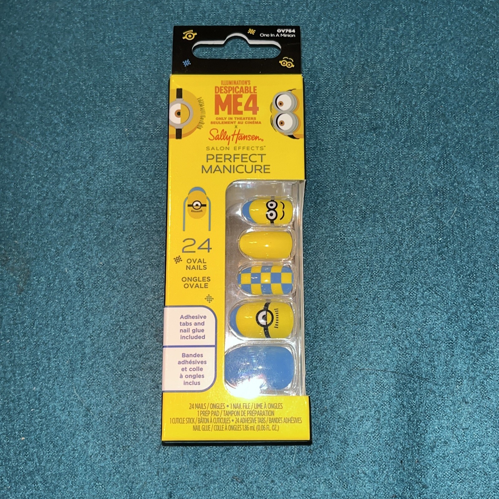 Sally Hansen Salon Effects Perfect Manicure ~ Despicable Me 4 ~ One In A Minion