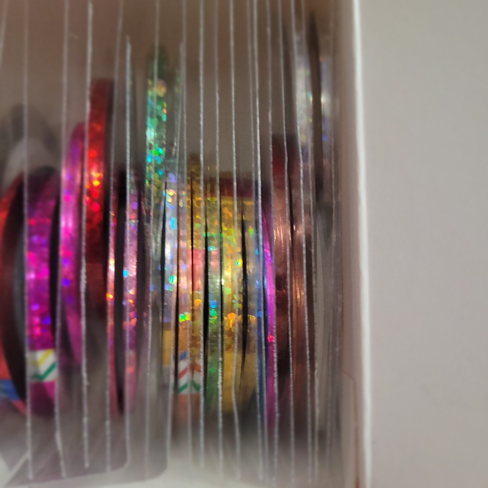 Nail Art Striping Tape Lines Kit 32 Pcs 1Mm 2Mm 3Mm Nail Tape Strips for Design
