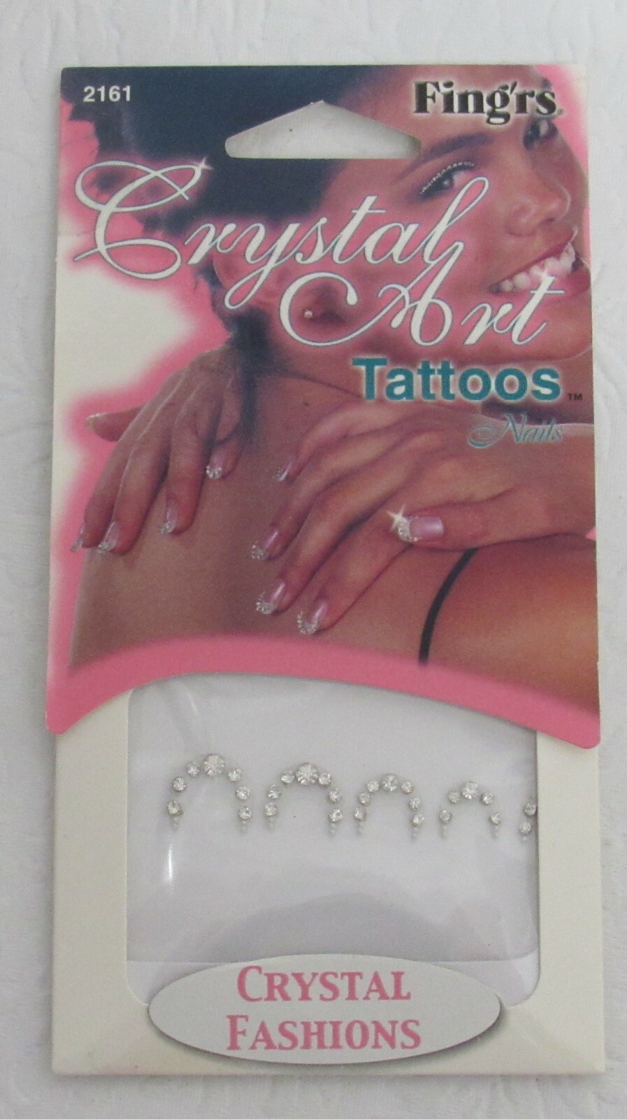 Fing’rs Nail Tattoos Crystal Stones Art Vintage
