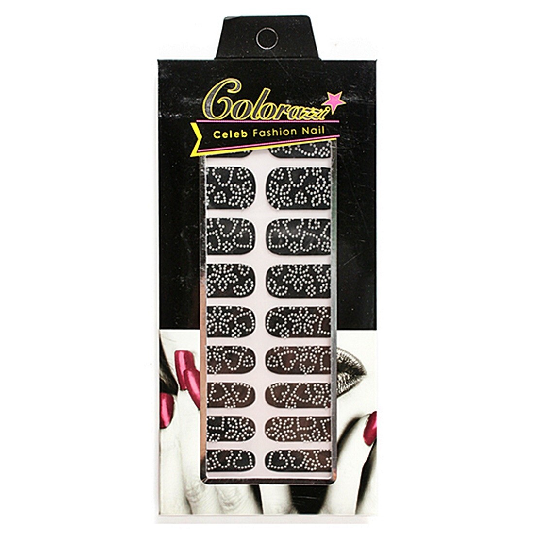 4Pcs Korea Fashion Trend Nail Art Zebra Leopard Galaxy Pattern Gift