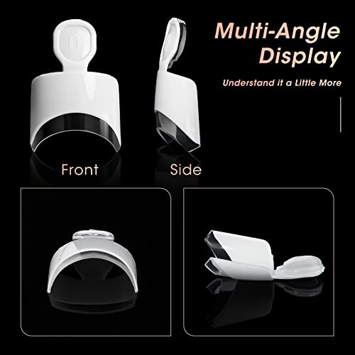 Short French Nail Tips – 120PCS Acrylic Short Nail Tips White French Fake