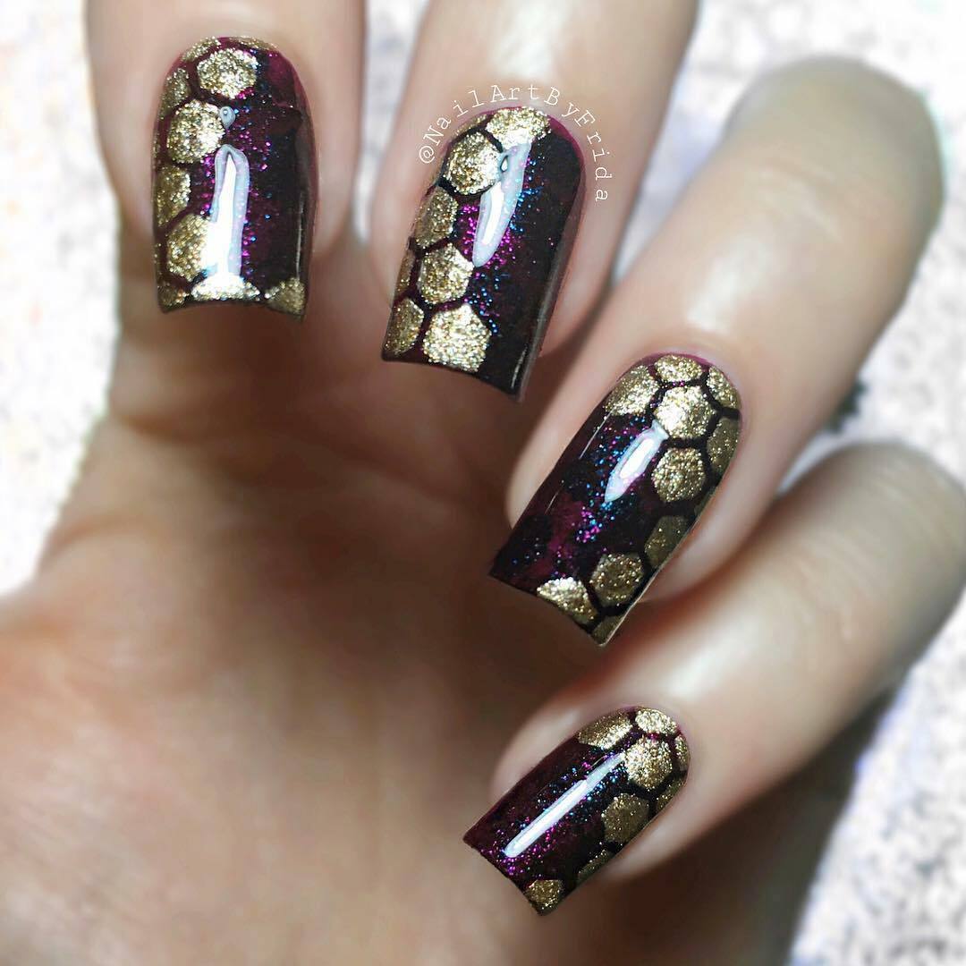 Whats Up Nails Honeycomb stencils for nails, nail stickers, nail vinyls