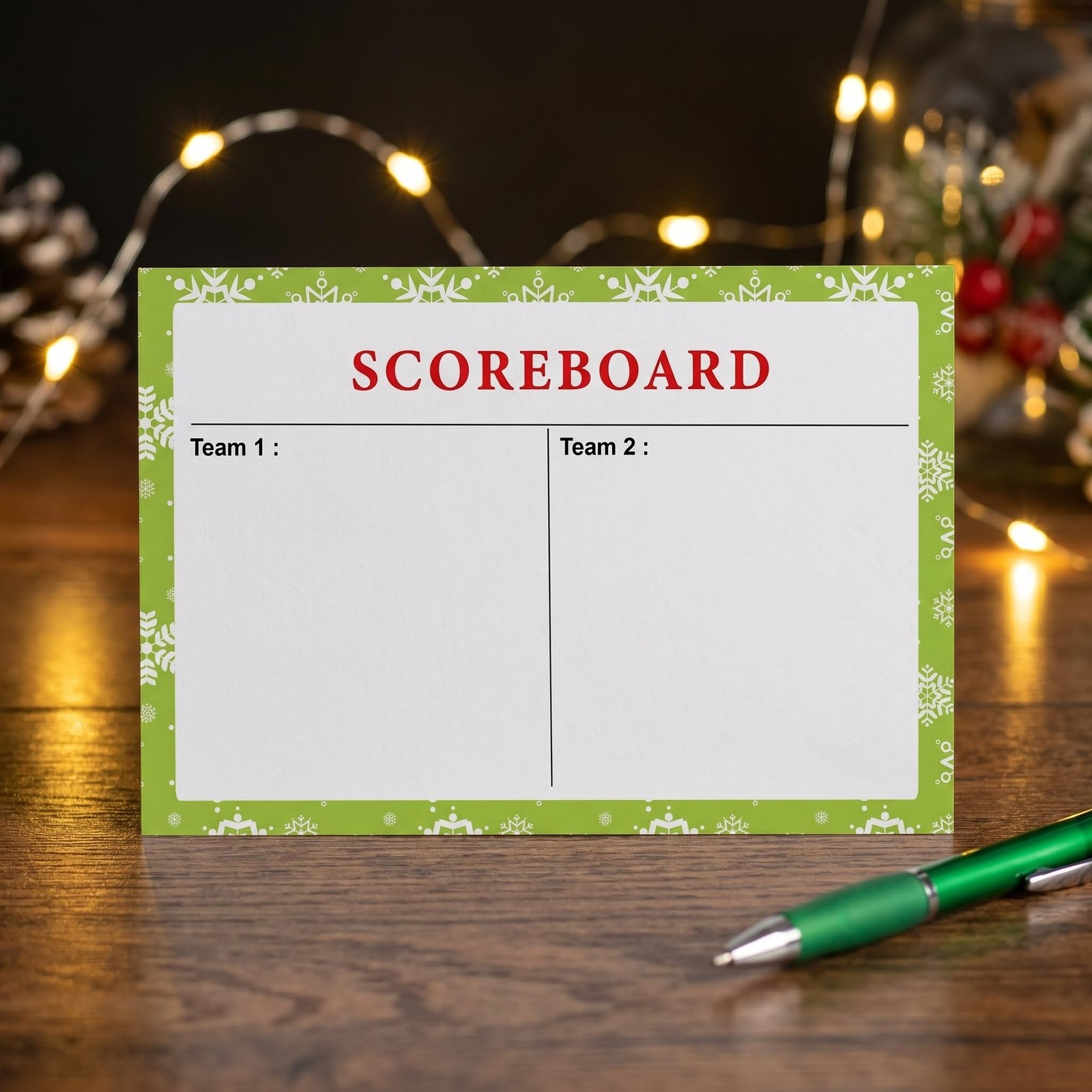 Xenseou 60 Pcs Christmas Family Feud Game,Funny Small, Multicolor